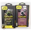 Image 1 : LOT OF TWO NEW IPHONE X OTTER HEAVY DUTY CASES W/