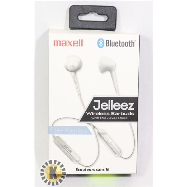 NEW MAXELL JELLEEZ BLUETOOTH HEADPHONES