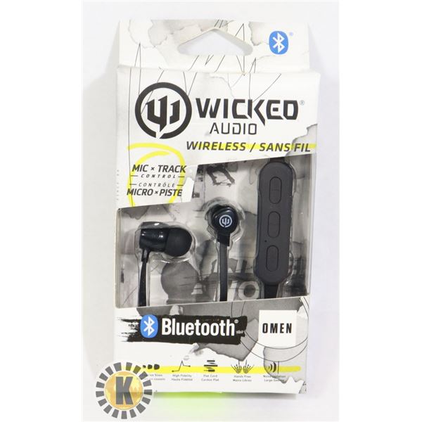 NEW WICKED AUDIO BLUETOOTH HEADPHONES