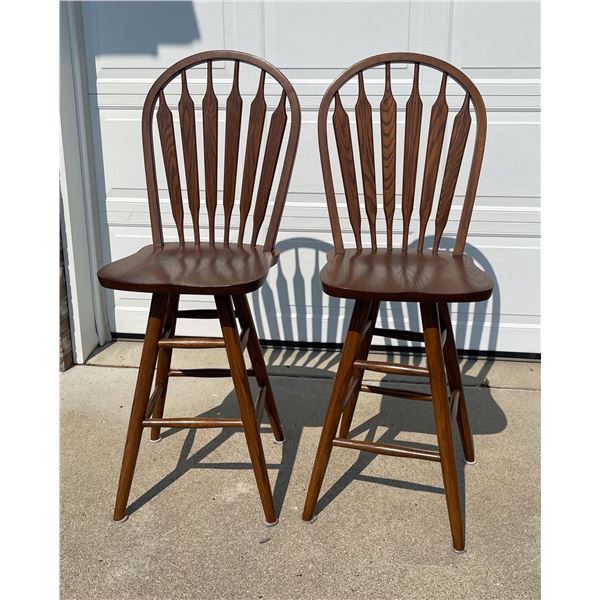 BAR STOOLS, PAIR