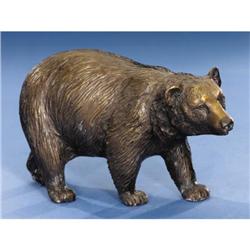 BRONZE GRIZZLY BEAR