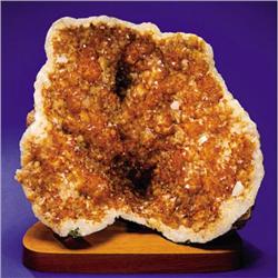 CITRINE "FLOWER" GEODE