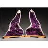 Image 1 : PAIR OF DRAMATIC AMETHYST CATHEDRAL "WINGS"