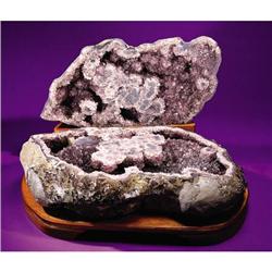 EXTREMELY LARGE STALACTITIC GEODE - A GRAND