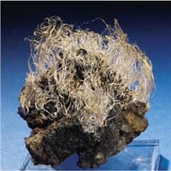 NATIVE WIRE SILVER ON MATRIX