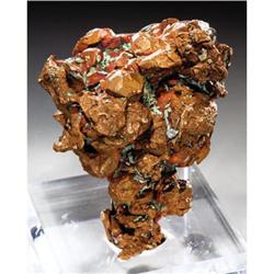 Copper - a massive crystal group