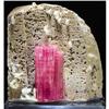 Image 1 : IMPRESSIVE Pink Tourmaline on Feldspar