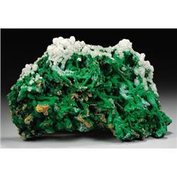 Conichalcite with Calcite
