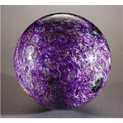 POLISHED CHAROITE SPHERE
