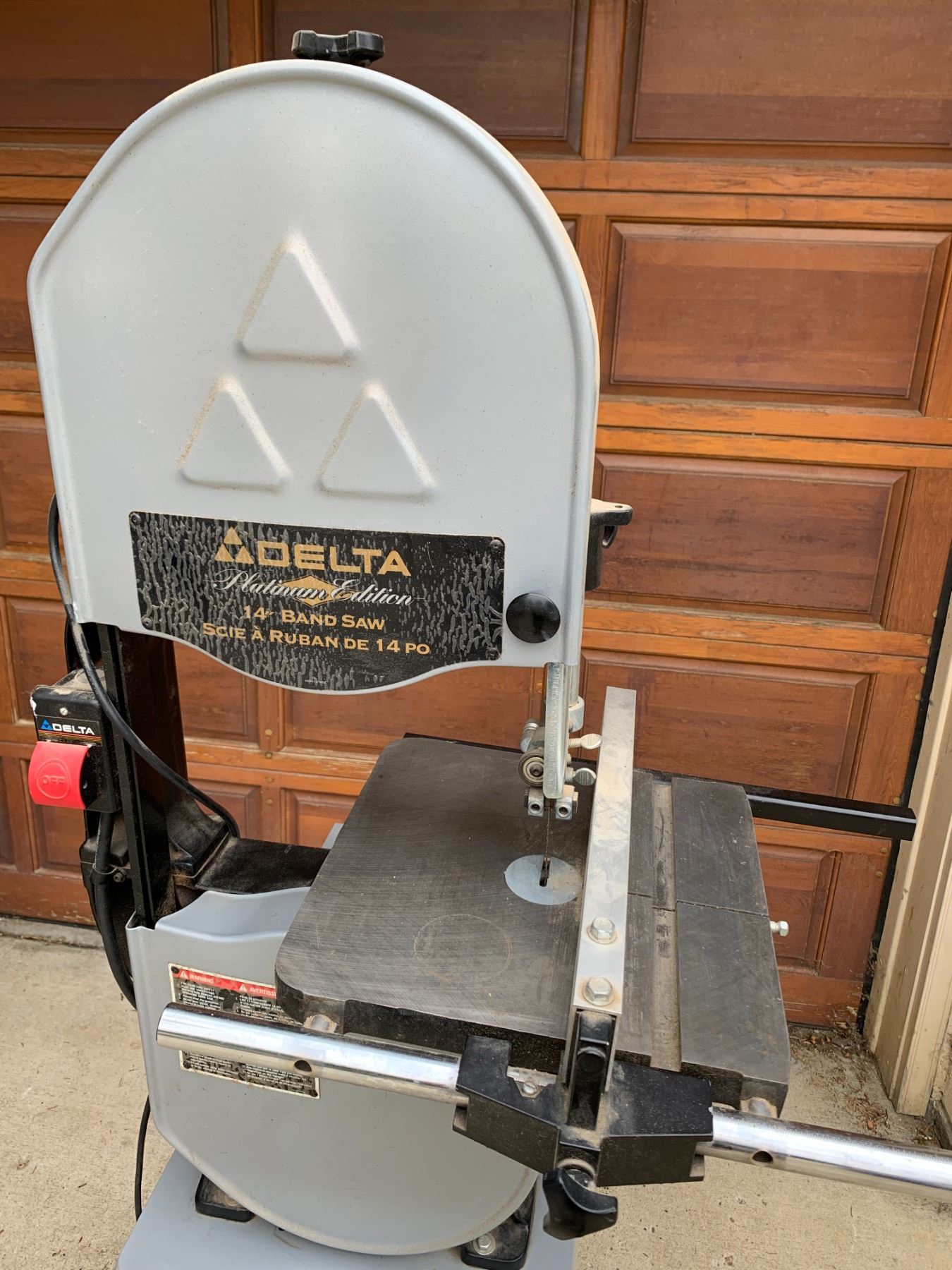 Delta Platinum Edition 14" Industrial Band Saw
