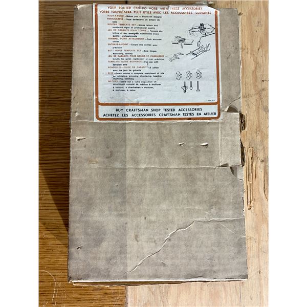 Craftsman Router Edge Guide