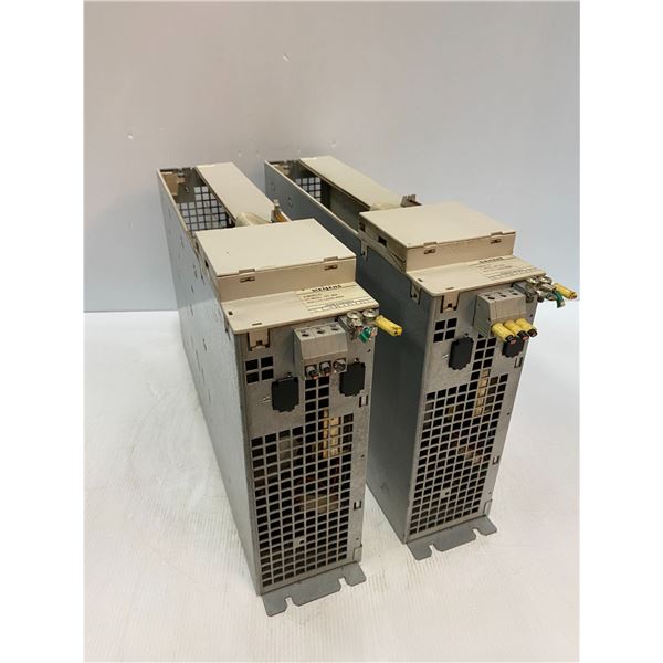 (2) SIEMENS 6SN1123-1AA00-0DA0 SIMO DRIVES