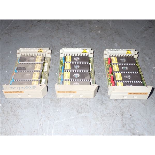 (3) Siemens #6FX1 126 0BD00 Modules