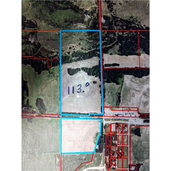 113 Acres of Pasture, Farm and River