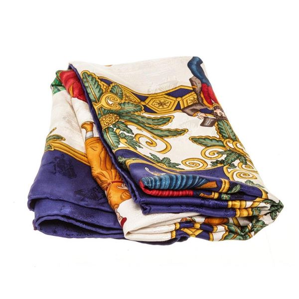 Hermes Multicolor Joies D Hiver Scarf