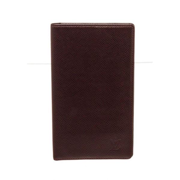 Louis Vuitton Red Leather Long Card Wallet