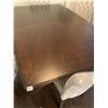 Image 2 : Dining Table with 6 Chairs 46"W x 70"L x 30.5"H