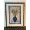 Image 1 : Framed Vase Picture 34"W x 44"H