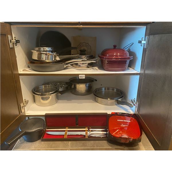 Queen Pots Collection, Cookware, George Forman Grill