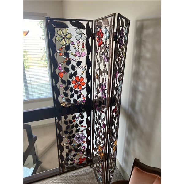 Bejeweled Room Divider 48"W x 67"H