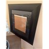 Image 3 : Small Table 18"W x 18"D x 22"H with Black Frame - Artificial Flowers - Canvas Painting