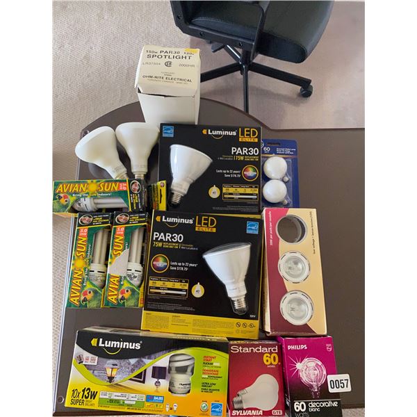 Various Lightbulbs