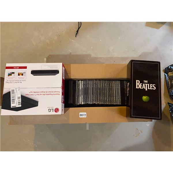 CD Collection - Beatles Collection - Blu-Ray DVD Player