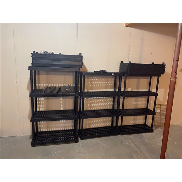 Plastic Shelving Units