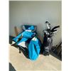 Image 1 : Woods Folding Chair - 10 Piece Cobra Golf Clubs