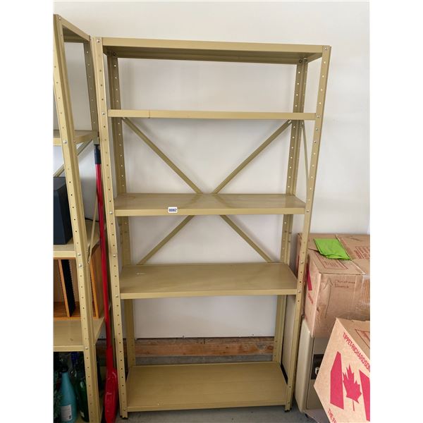 Metal Shelving Units x4 - 36"W x 11.5"D x 71"H