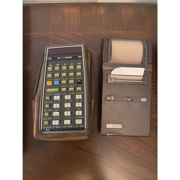 HP Calculator and Printer
