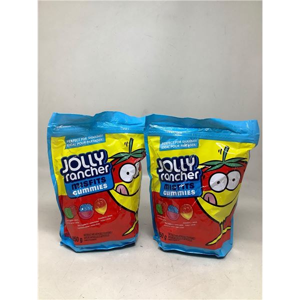 Jolly Ranchers Misfit Gummies Jumbo Family Size 2 x 850g
