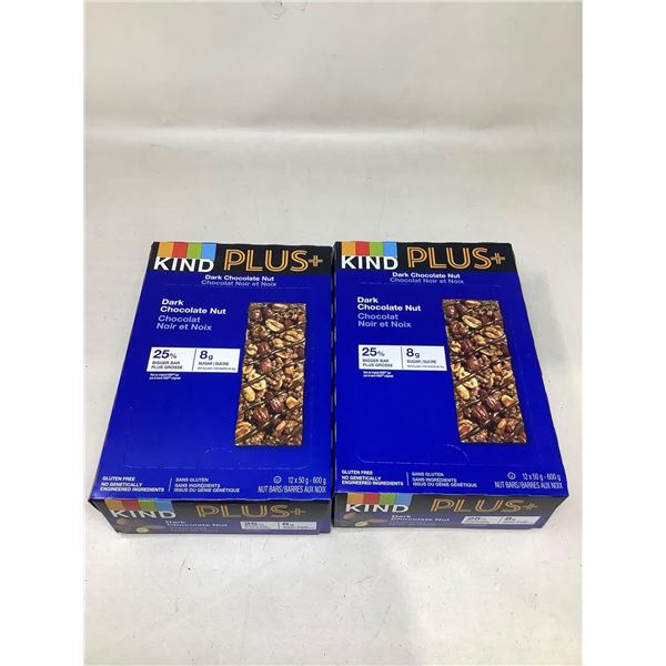 Kind Plus Dark Chocolate Bars lot of 2 x 12 x 50g