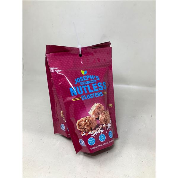 Josephs Raspberry Nutless Clusters lot of 4 x 160g