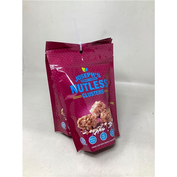 Josephs Raspberry Nutless Clusters lot of 4 x 160g