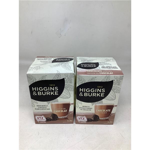 Higgins & Burke Hot chocolate Mix Lot of 2 x 8 x 30g