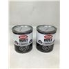 Image 1 : Krylon Rust Protection Paint Lot of 2 x 946ml Flat Brown