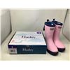 Image 1 : Hatley Girls Size 3 Pink rubber boots NEW