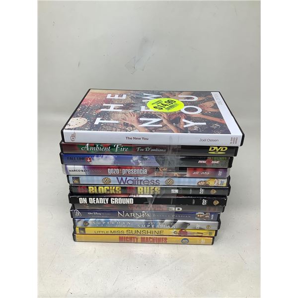 Lot of 12 NEW release and classic DVD