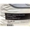 Image 2 : Nicole Miller Original Luxury Down Around feather core queen pillows lot of 2