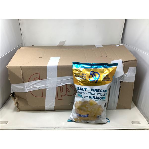 59 Street Salt & Vinegar Chips case lot of 10 x 140 g