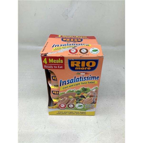 Rio Insalatissime Tuna Meals lot of 4 x 160g