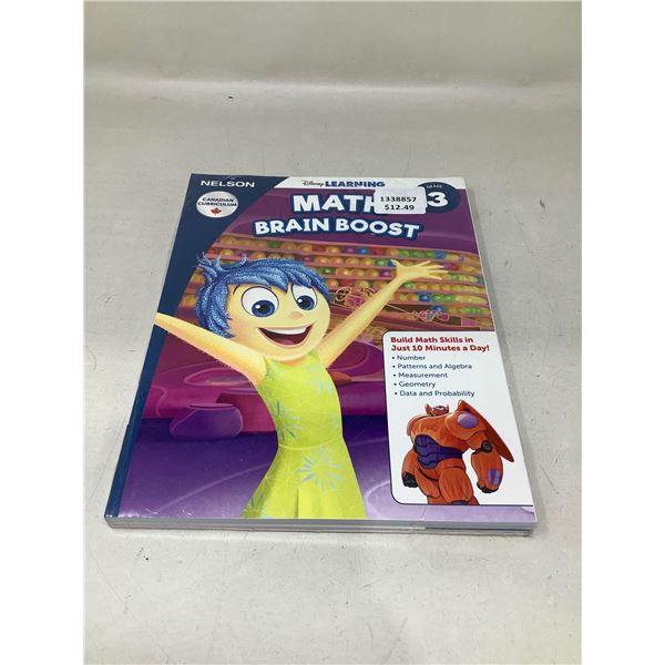 Disney Learning Math brain boost Grade 3