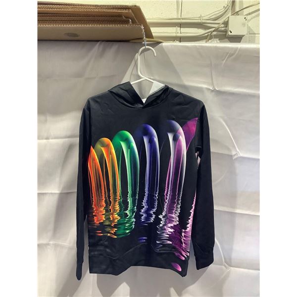 Black Graphic Sweater