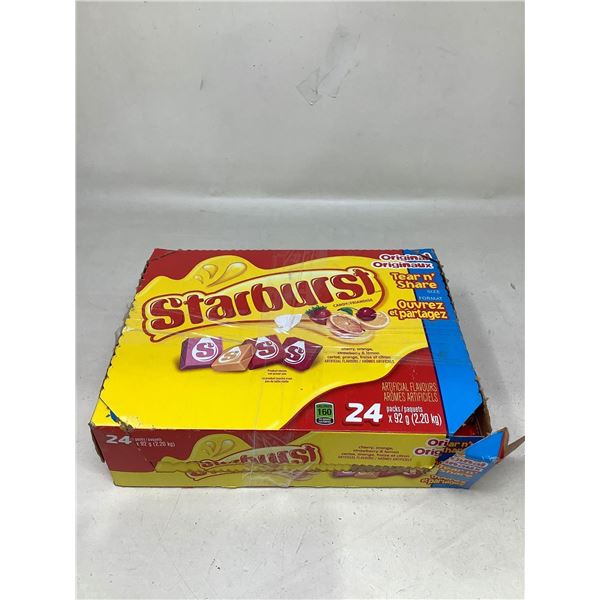 Starburst original fruit chews case lot 22 x 92g
