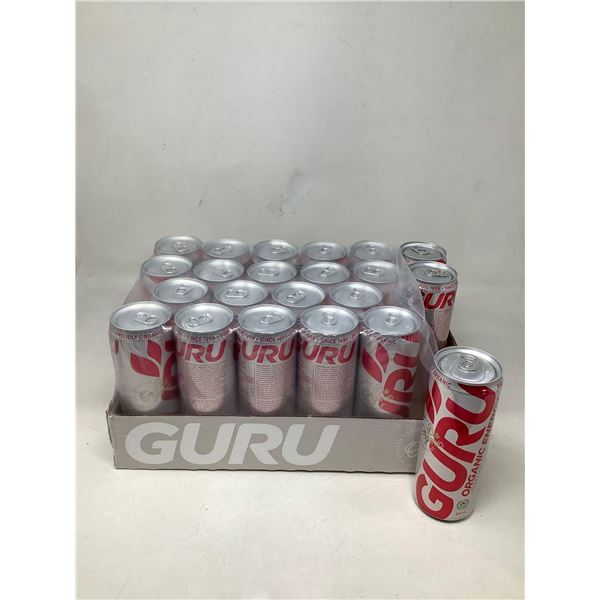 Guru Energy Drink Case lot of 22 x 355ml