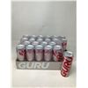 Image 1 : Guru Energy Drink Case lot of 22 x 355ml