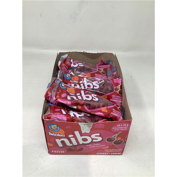 Nibs Twizzlers Cherry Case lot of 22 x 75g