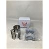 Image 1 : EVIL ENERGY 2.0" ID Butt Joint Exhaust Clamp Sleeve Band Stainless Steel for 2.0 OD Exhaust Pipe
