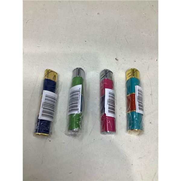 Lot Of 4 Slick Lighters